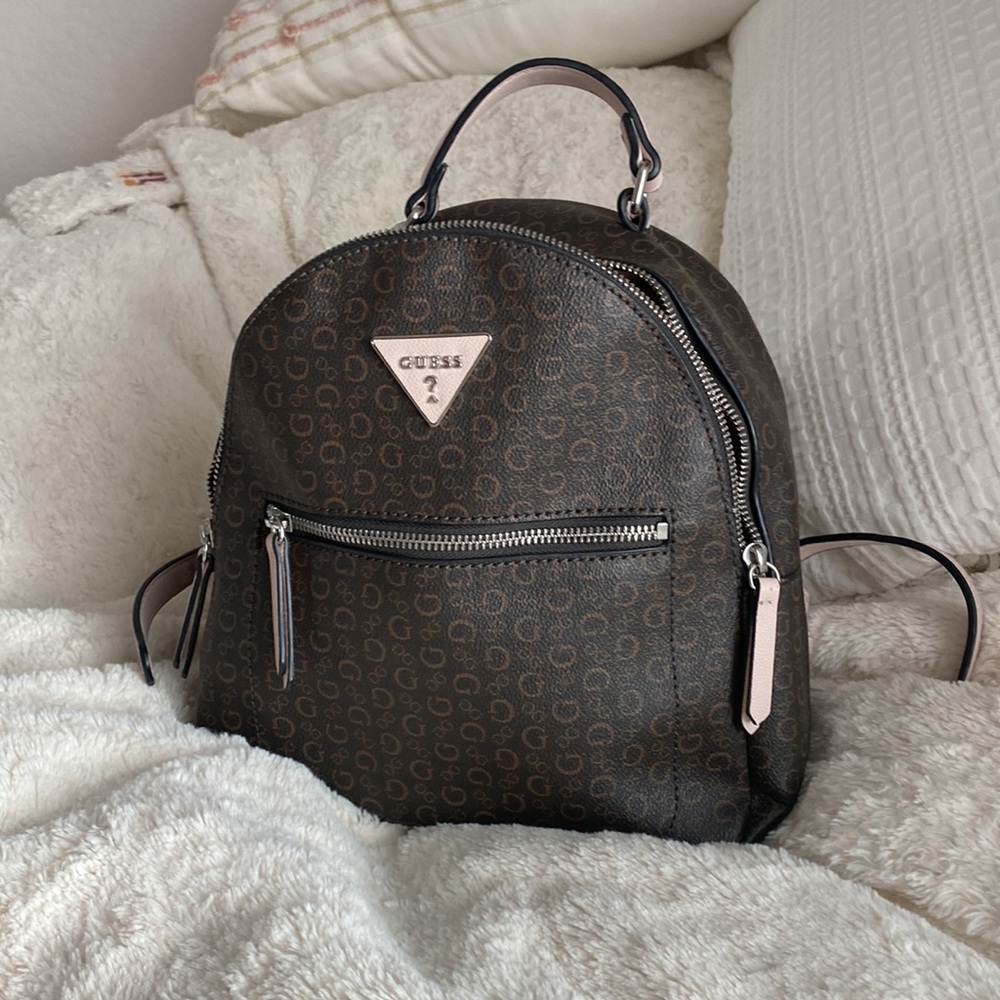 Guess Mini Backpack Pink - Picture 5 of 9